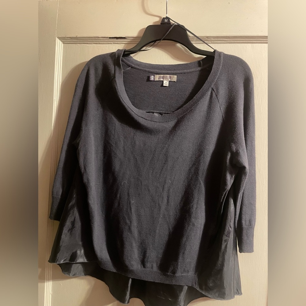 Jenifer Lopez Scoop Neck Sweater